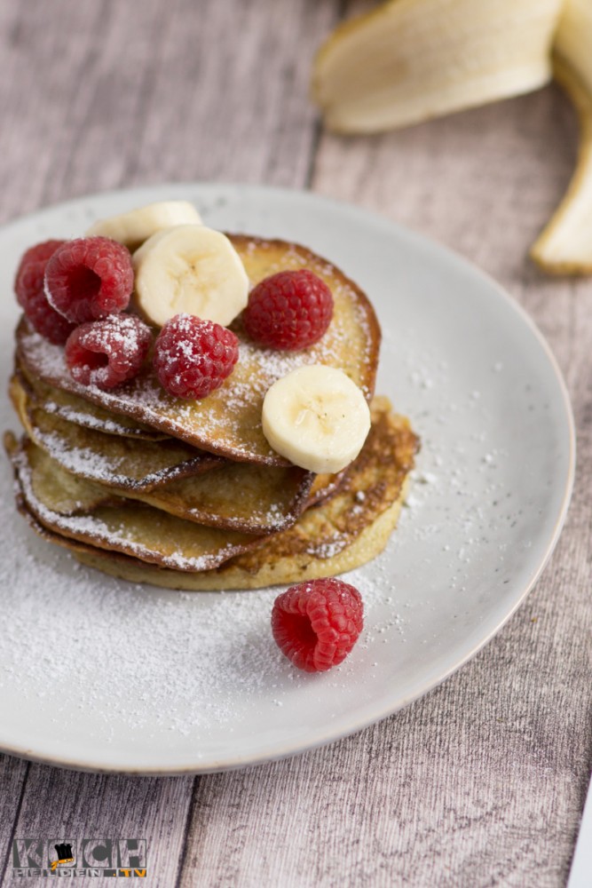 Bananen Pancakes LowCarb